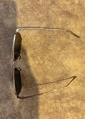 Bottega Veneta Altın Renk Parlak Erkek Güneş Gözlüğü - Görsel 10