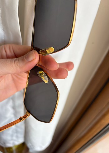 Bottega Veneta Altın Renk Parlak Erkek Güneş Gözlüğü - Görsel 5