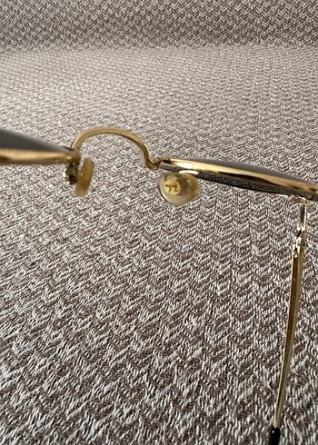 Gold Renkli Parlak Yuvarlak Kadın Güneş Gözlüğü - Görsel 6