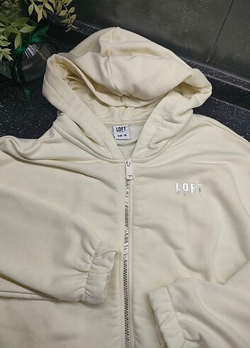 Loft Sweatshirt Krem - Görsel 4