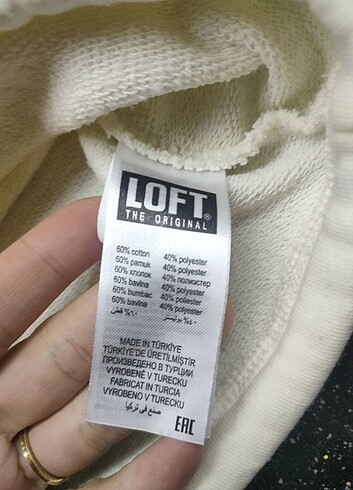 Loft Sweatshirt Krem - Görsel 6