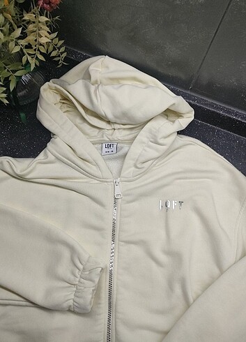 Loft Sweatshirt Krem - Görsel 7