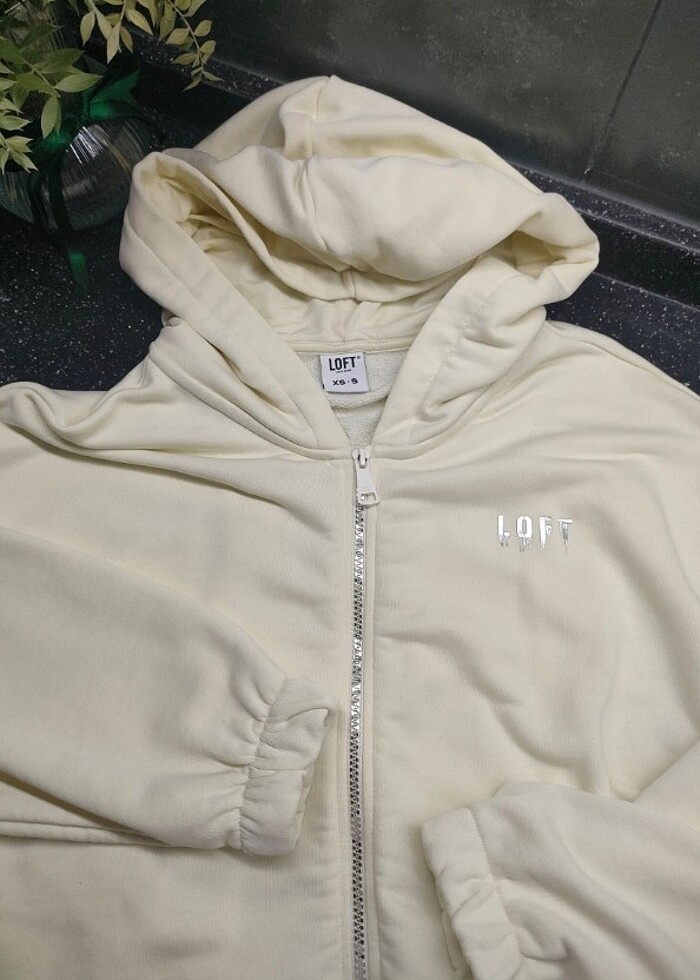 Loft Sweatshirt Krem - Görsel 4