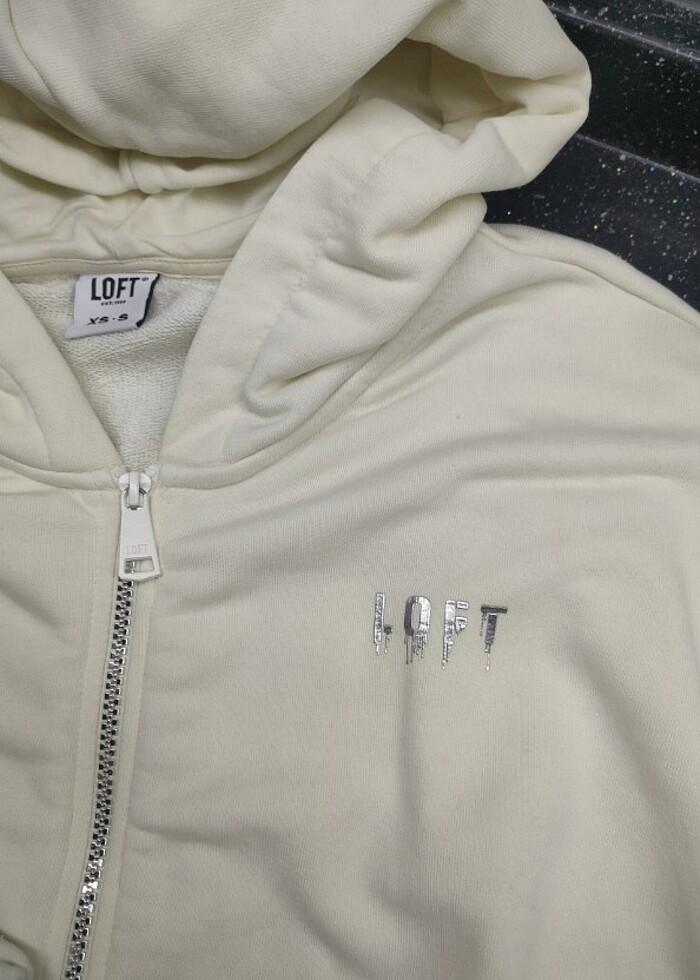 Loft Sweatshirt Krem - Görsel 5