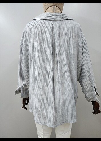 Gri Gömlek  - Görsel 5