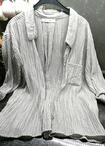 Gri Gömlek  - Görsel 9