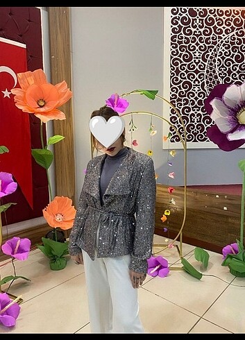 Pul payet Ceket Blazer