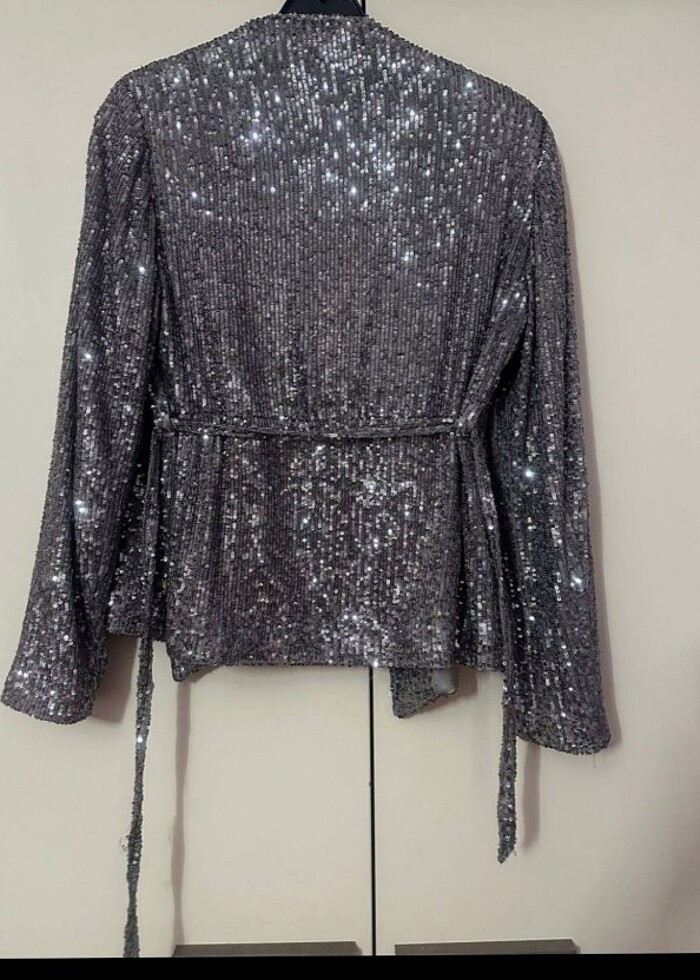 Pul payet Ceket Blazer - Görsel 3