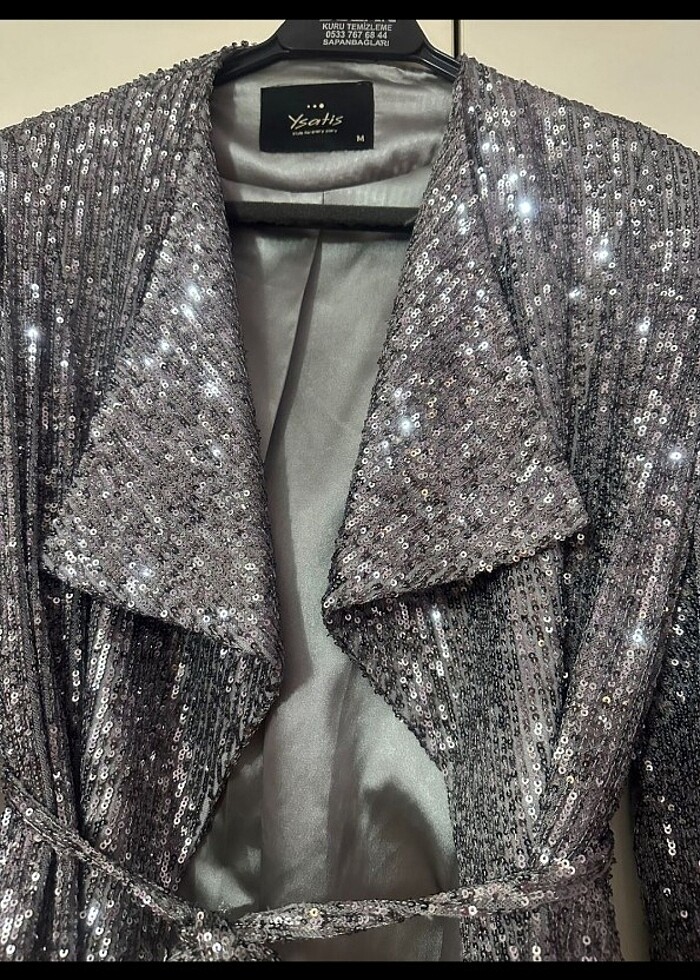 Pul payet Ceket Blazer - Görsel 5