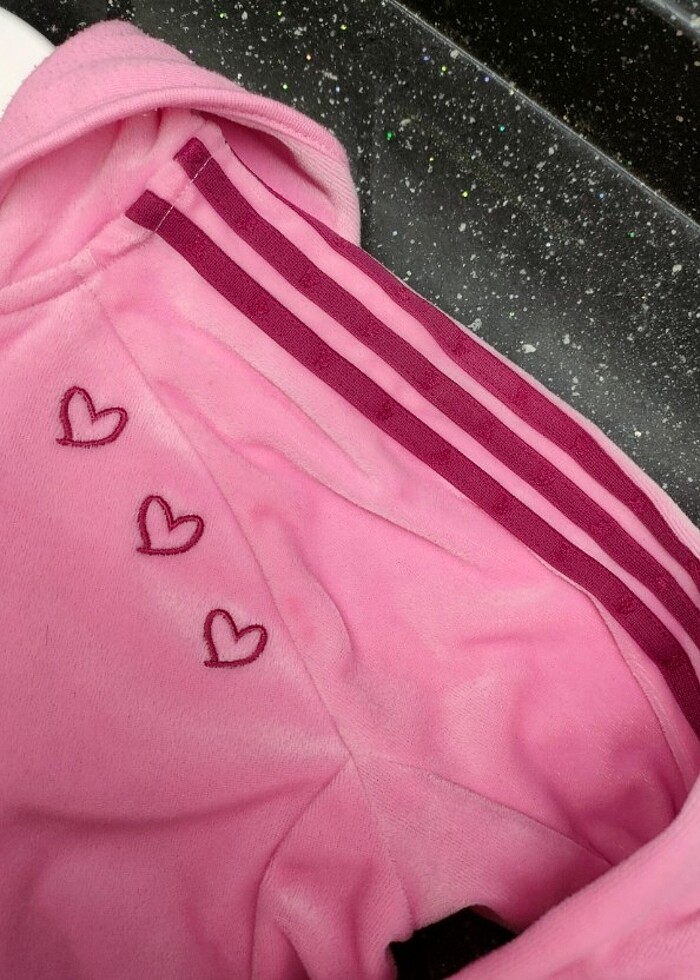 Adidas Kalpli Kapüşonlu Sweatshirt  - Görsel 3