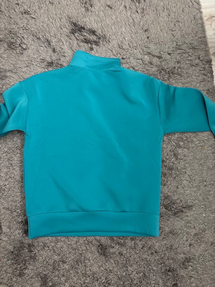 Lc waikiki dalgıç kumaş Yüksek Yakalı Kadın Sweatshirt - Görsel 3