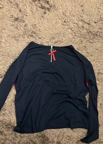 Naf naf Kırmızı Baskılı Sweatshirt - Görsel 3