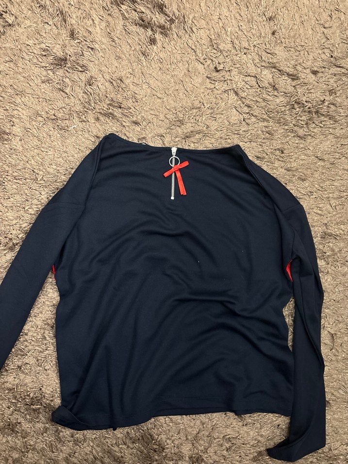 Naf naf Kırmızı Baskılı Sweatshirt - Görsel 3