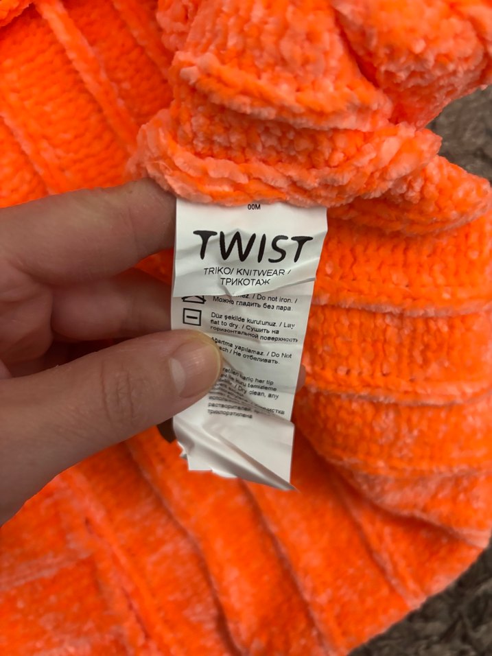 Twist kadife Balıkçı Yaka Kadın Triko Kazak - Görsel 3