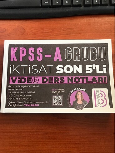 Benim hocam son beşli iktisat video defter notu