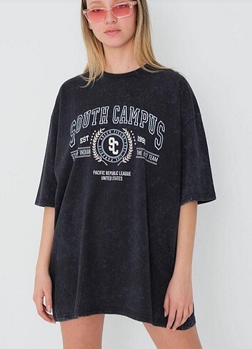 Addax Füme Oversize T-shirt 