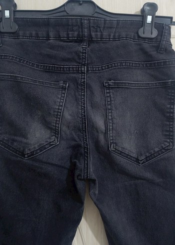 Defacto 30 Beden Gri Erkek Denim Jean Pantolon - Görsel 4