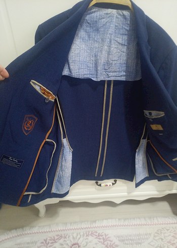 Pierre Cardin Erkek Lacivert Takım Elbise Ceket - Görsel 5