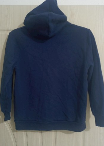 Zara Kapüşonlu Erkek Çocuk Sweatshirt - Renkli Baskılı - Görsel 7