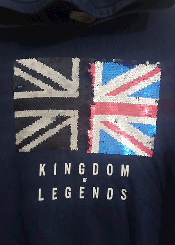 Zara Kapüşonlu Erkek Çocuk Sweatshirt - Renkli Baskılı - Görsel 4