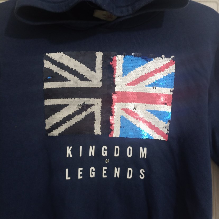 Zara Kapüşonlu Erkek Çocuk Sweatshirt - Renkli Baskılı - Görsel 4