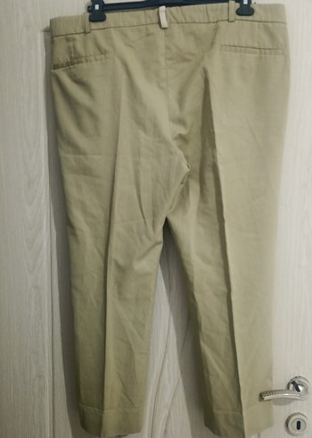 Bej Regular Fit Keten Erkek Pantolon - Görsel 3