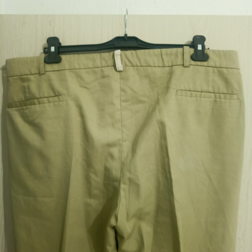 Bej Regular Fit Keten Erkek Pantolon - Görsel 4