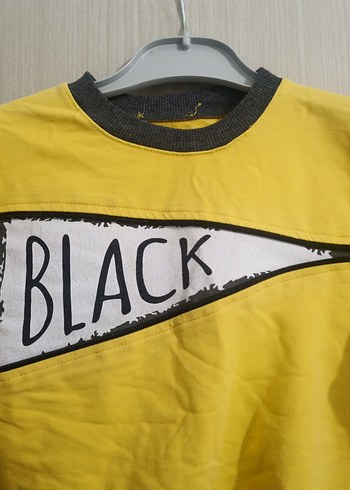 Erkek Çocuk Sarı Fermuarlı Sweatshirt - Görsel 2