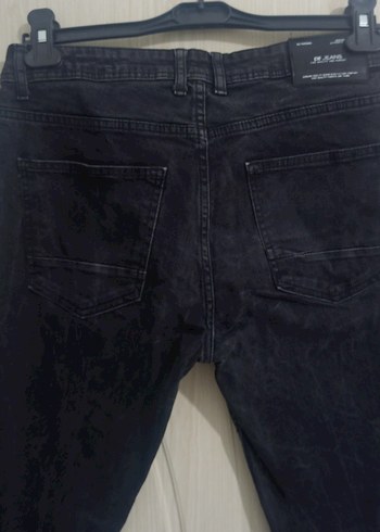 Gri Erkek Denim Regular Fit Pantolon - Görsel 5