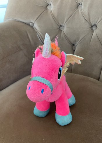 Walt Disney World Renkli Pembe Unicorn Peluş Oyuncak