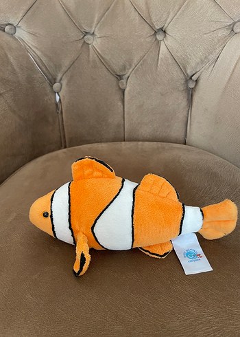 Renkli Turuncu Peluş Balık Oyuncak