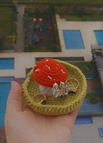 diğer Beden çeşitli Renk Amigurumi Takı Tutacağı
