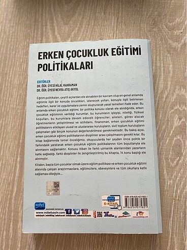 Beden Erken çocukluk eğitimi politikaları