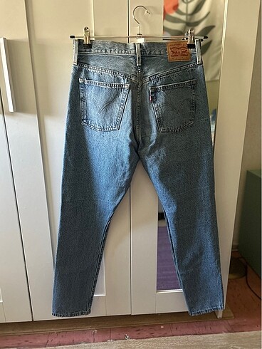 28 Beden mavi Renk Levis Orijinal 501 Jean