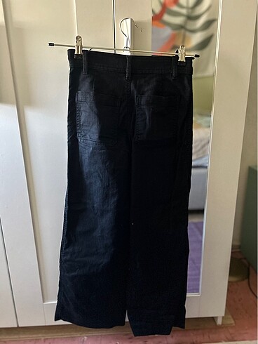 xs Beden siyah Renk H&M Wide Leg Pantolon