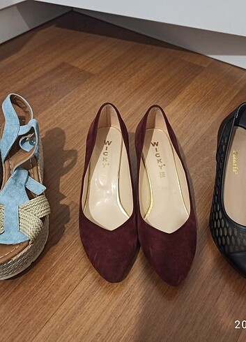 Kısa topuklu stiletto