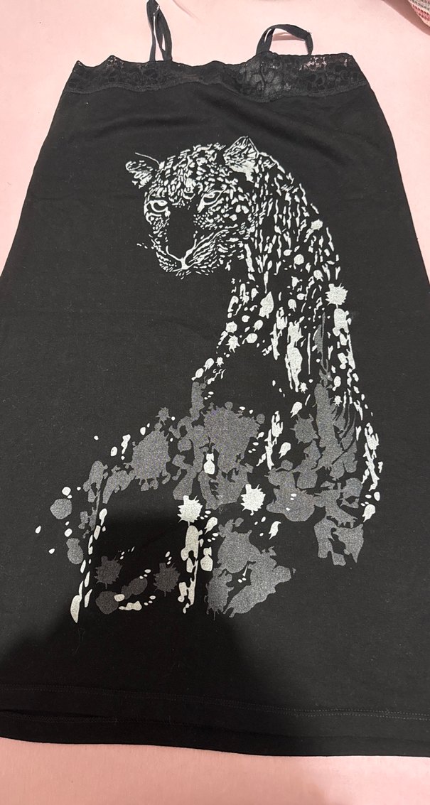 Dantel Detaylı Siyah Straplez  Elbise - Görsel 3