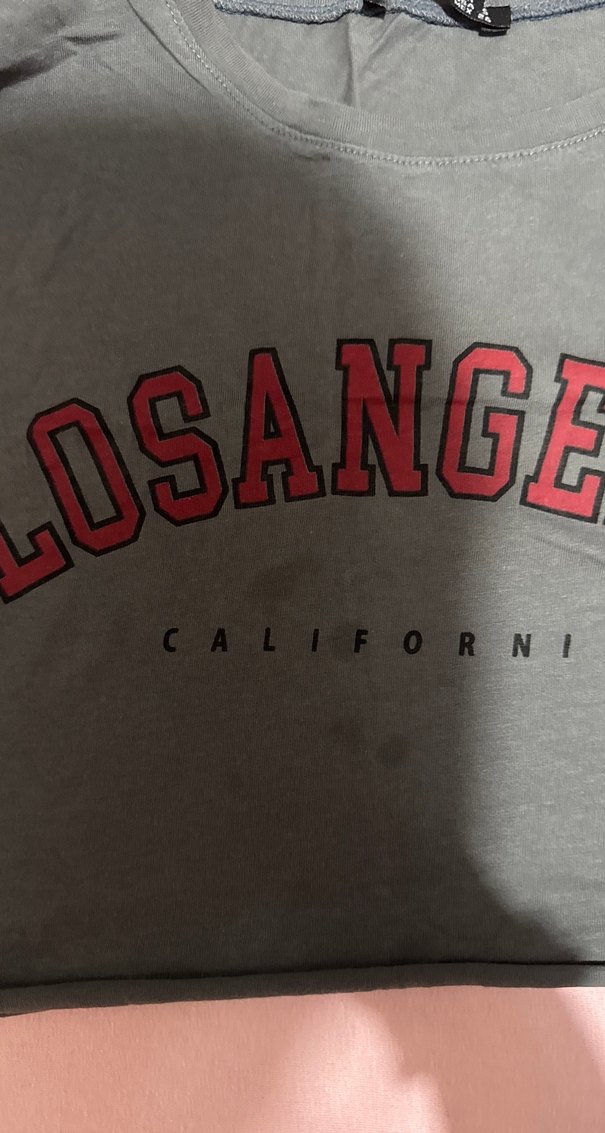 Gri Los Angeles Baskılı Atlet - Görsel 2