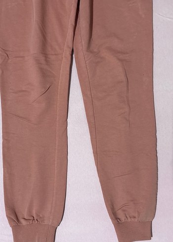 Bej Renkli Rahat Kesim Kadın Eşofman Altı - Görsel 2