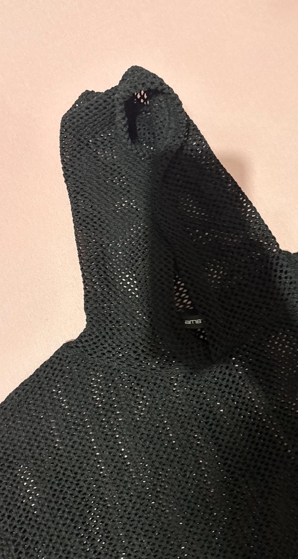 Siyah Örgü Kapüşonlu Kolsuz Kadın Kazak - Görsel 4