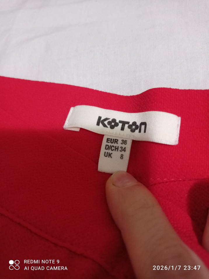 Kadın Çok Renkli Rahat Kesim Kot Şort - Görsel 5