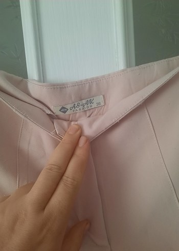 36 Beden ten rengi Renk j Midi Kumaş Pantolon