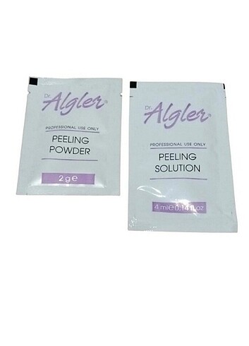  Beden Dr Algler yosun peeling 1 adet kalmistir