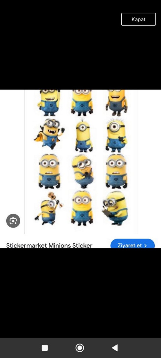 özel ilan 4 sayfa parlak sticker seti - Görsel 2