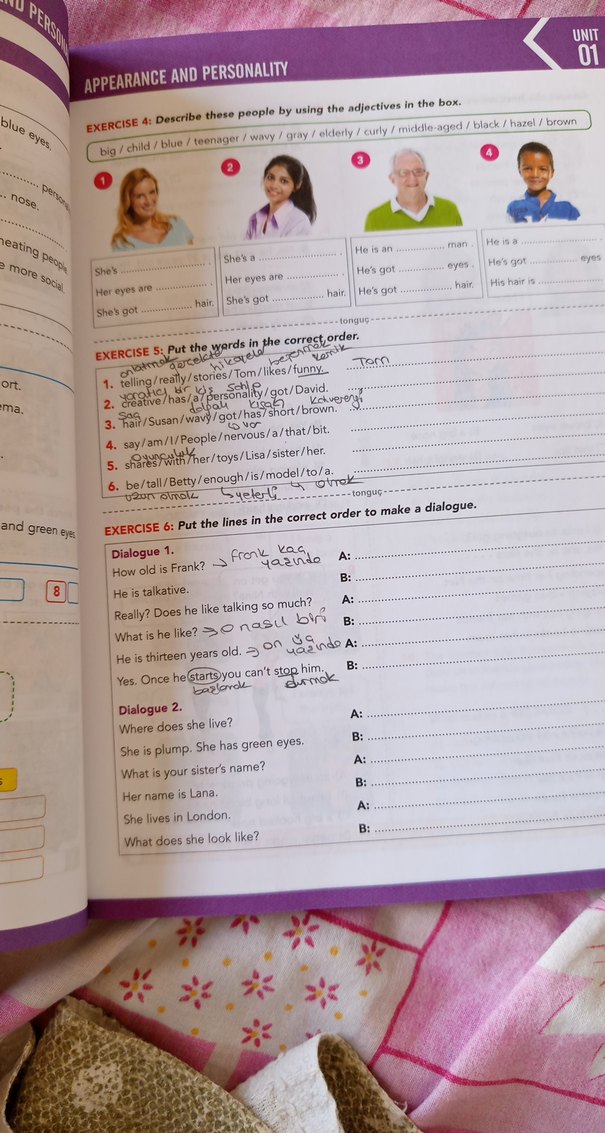 Tonguç 7. Sınıf Dinamo İngilizce Soru Bankası - Görsel 2