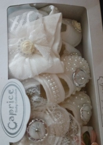 Vintage Beyaz Düğün Aksesuarları Seti - Görsel 4