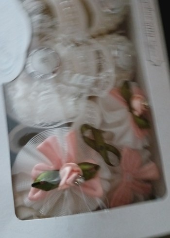 Vintage Beyaz Düğün Aksesuarları Seti - Görsel 5