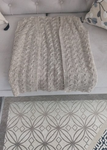 Gri Örgü Kadın Süveter - Görsel 2