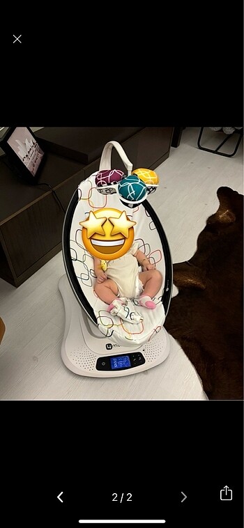 4 moms mamaroo 4.0 app ana kucağı - Görsel 2