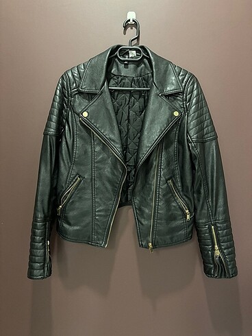H&M HM deri ceket